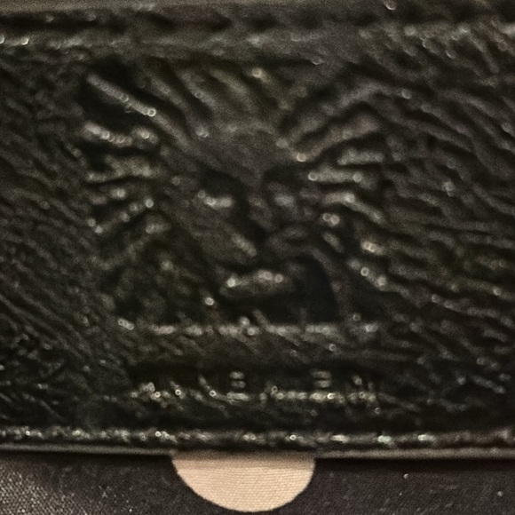 Anne Klein Black and White Leather Tote - Picture 5 of 5